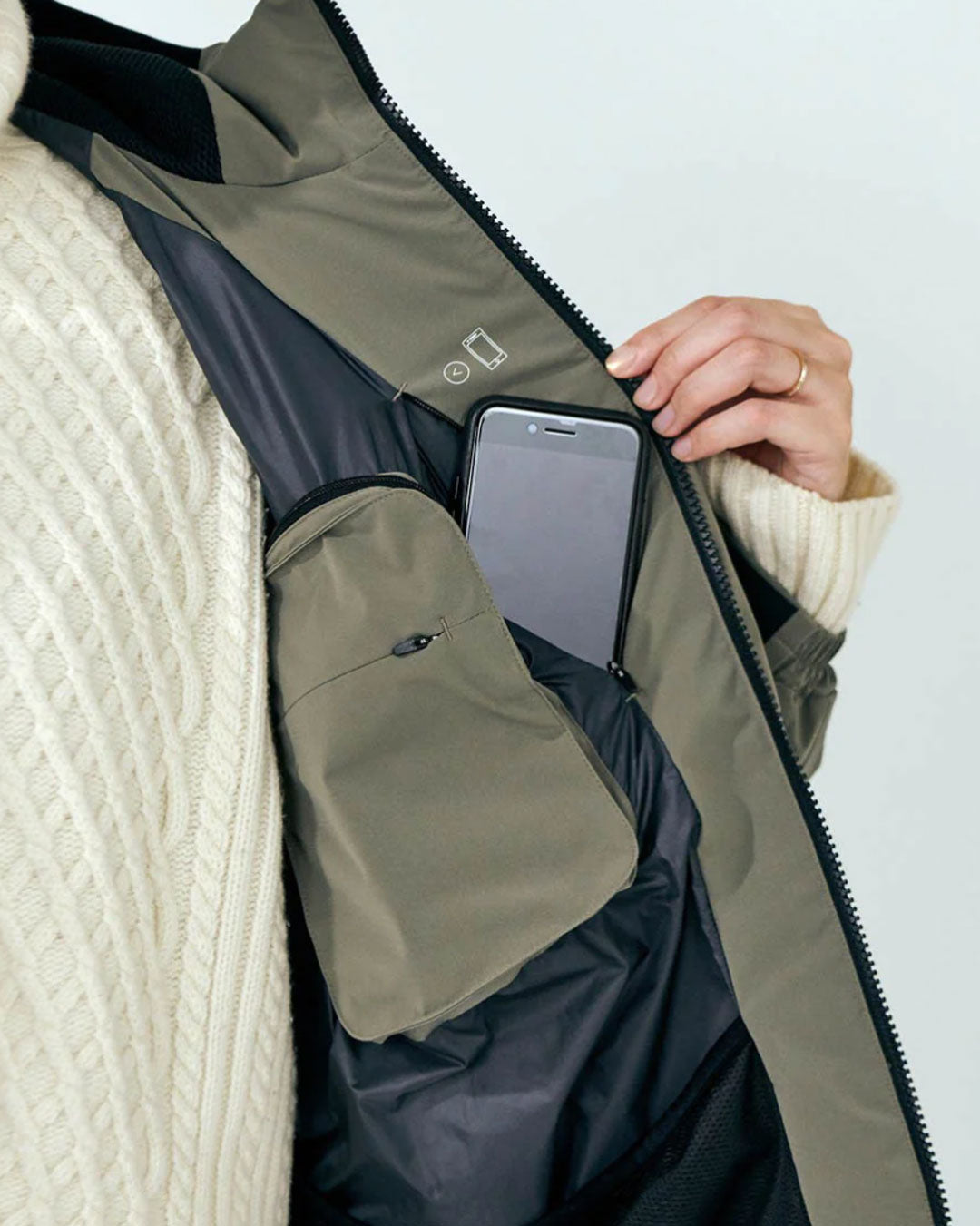 JUGEM ALLIED DOWN FRONT SWING JKT