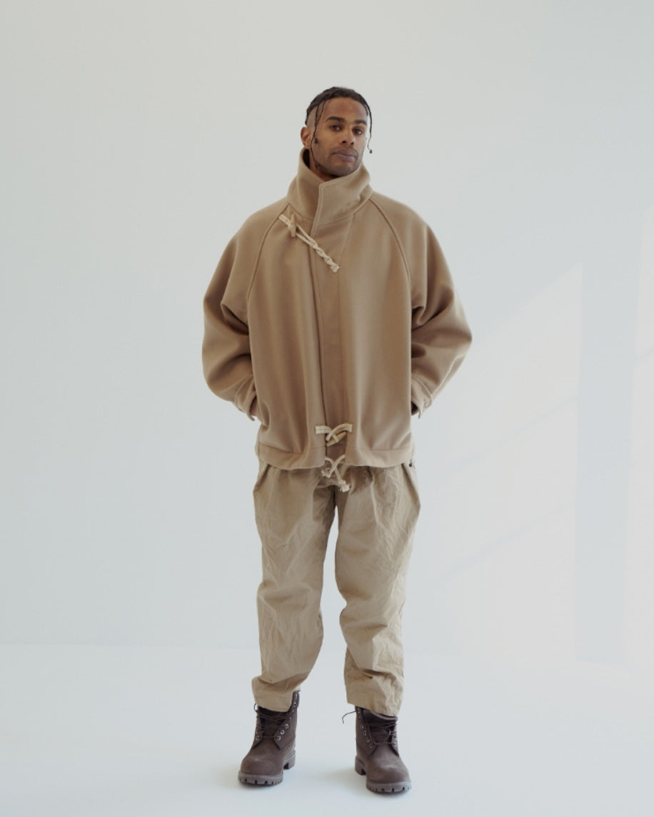 is-ness DUFFLE SMOCKS COAT