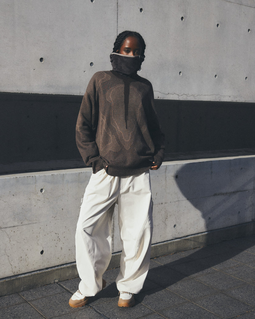 YDOT KNIT CREW NECK P/O