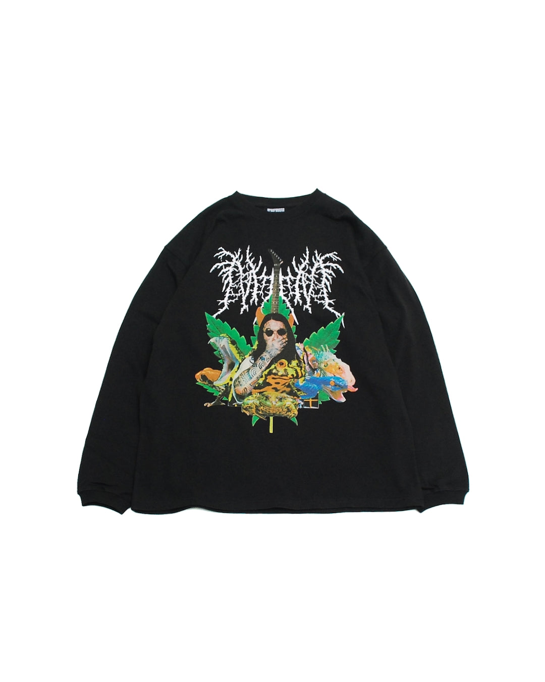 ［POINT × 10］ NISHIMOTO IS THE MOUTH METAL COLLAGE L/S TEE