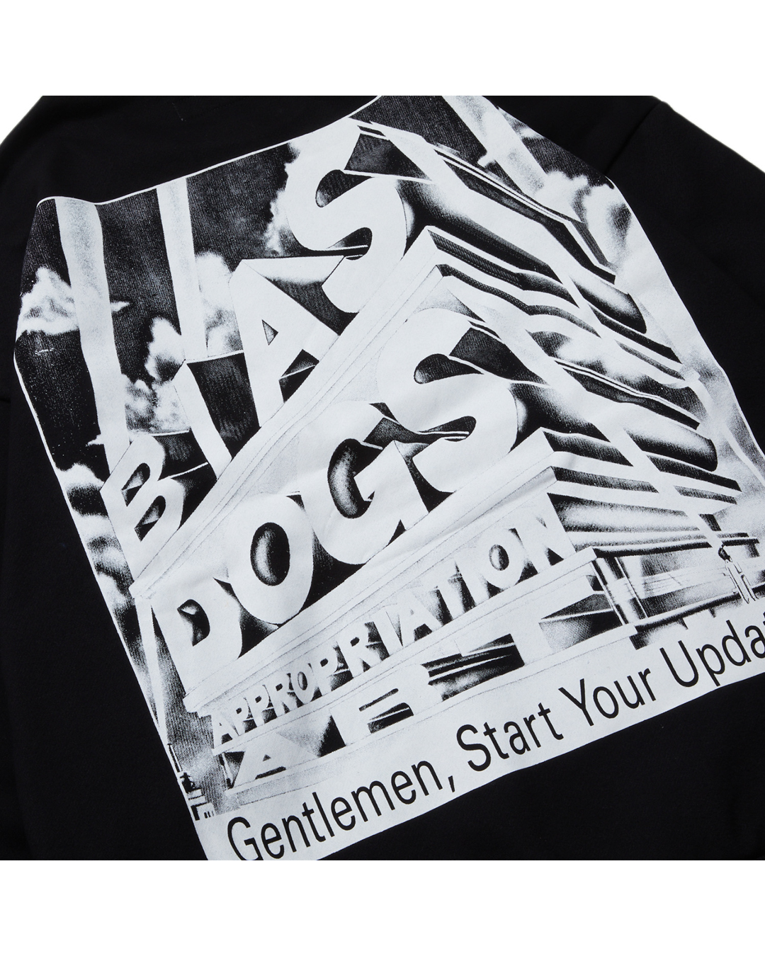 BIAS DOGS × Evisen Skateboards Max Machine CREW SWEAT