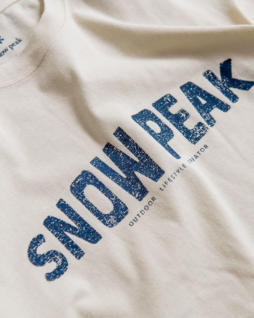 snow peak Recycled Cotton Dyed T-Shirt