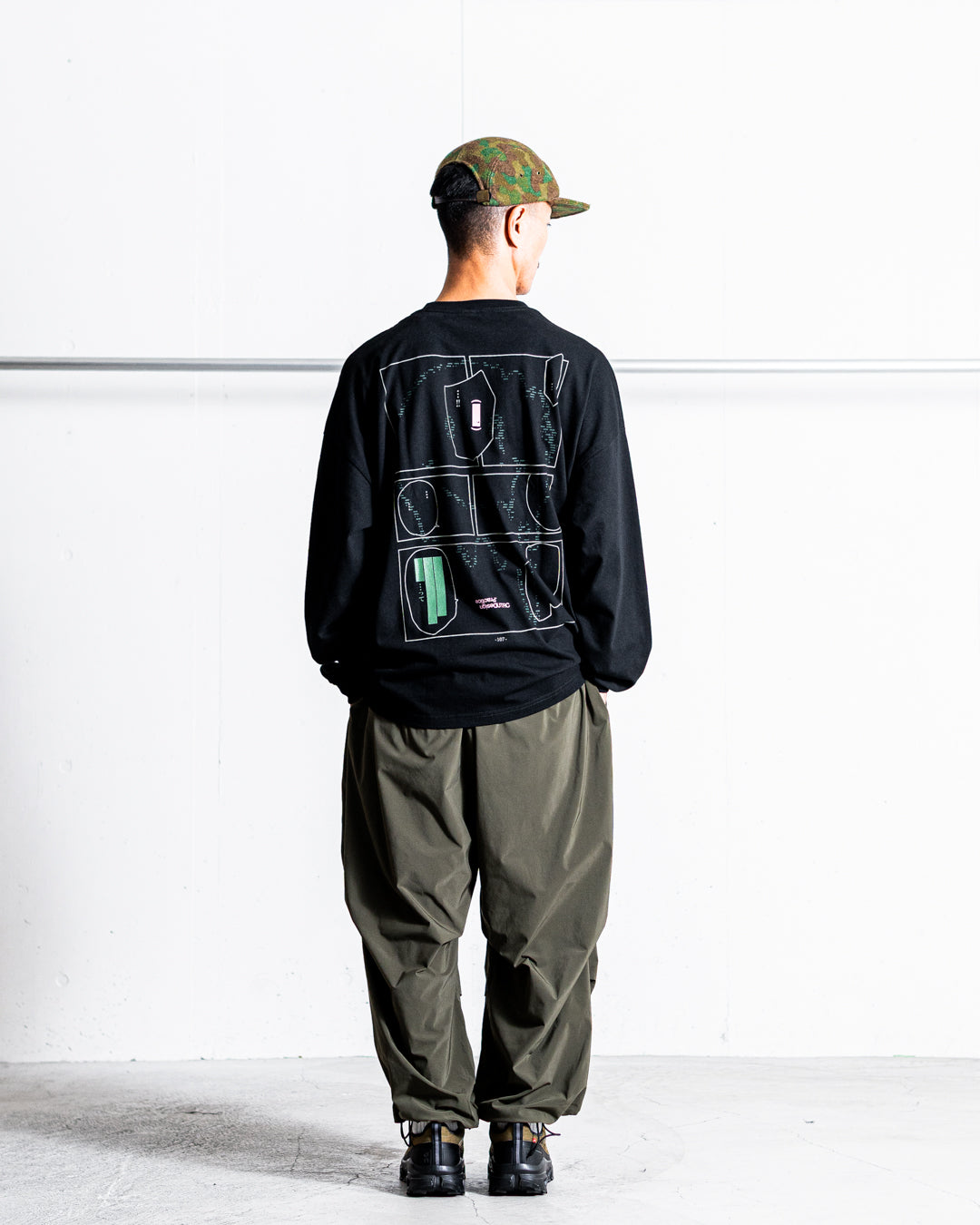 UNTRACE Back tuck flight pants _163