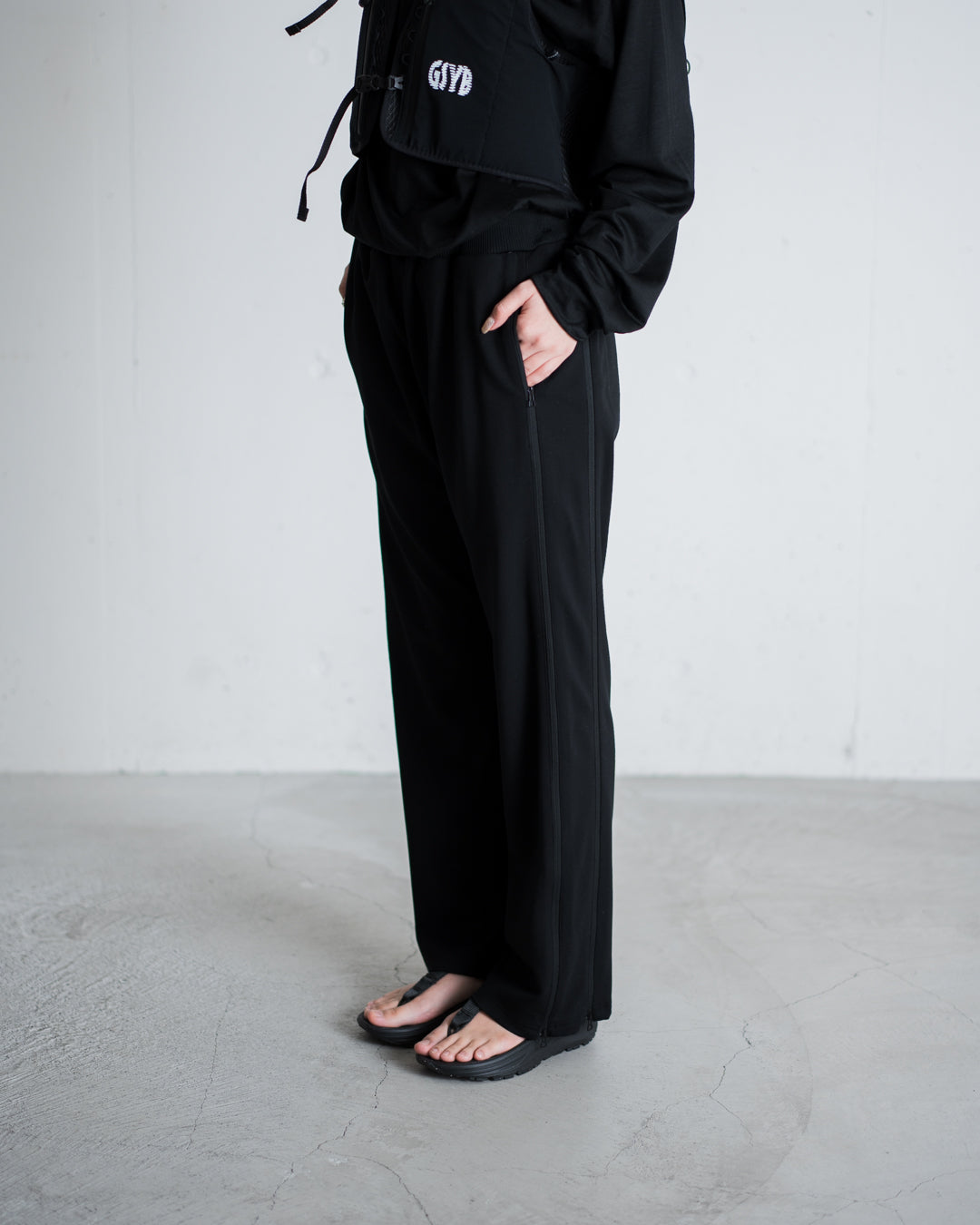 ROTOL DOUBLE ZIP TRACK PANTS