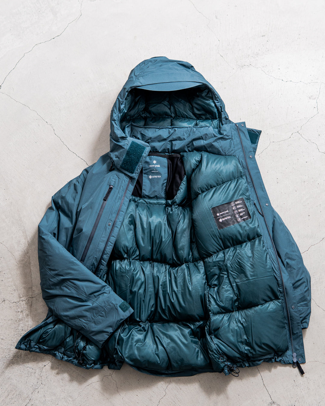 snow peak GORE-TEX Weatherproof Down Jacket