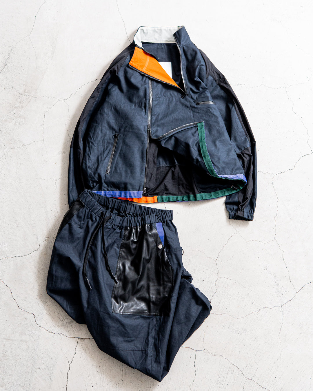 UNTRACE Double zip jacket _189
