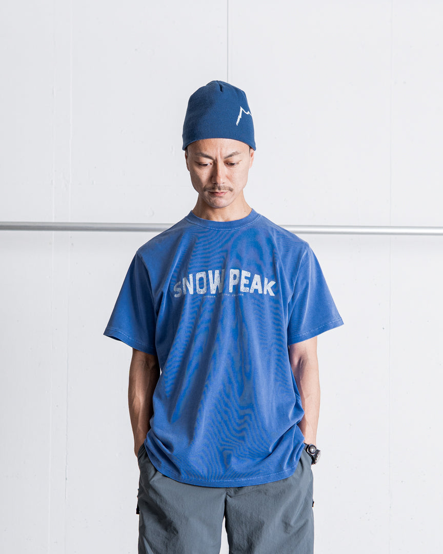 snow peak Recycled Cotton Dyed T-Shirt