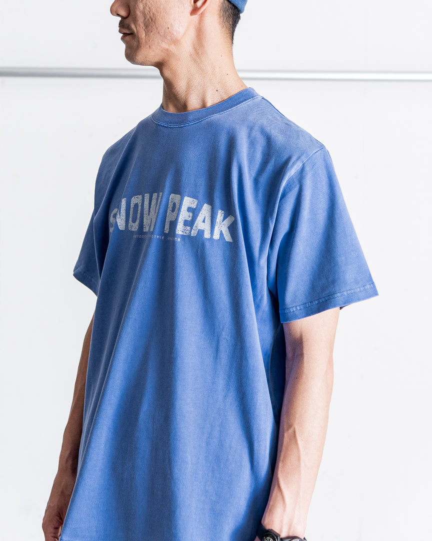 snow peak Recycled Cotton Dyed T-Shirt