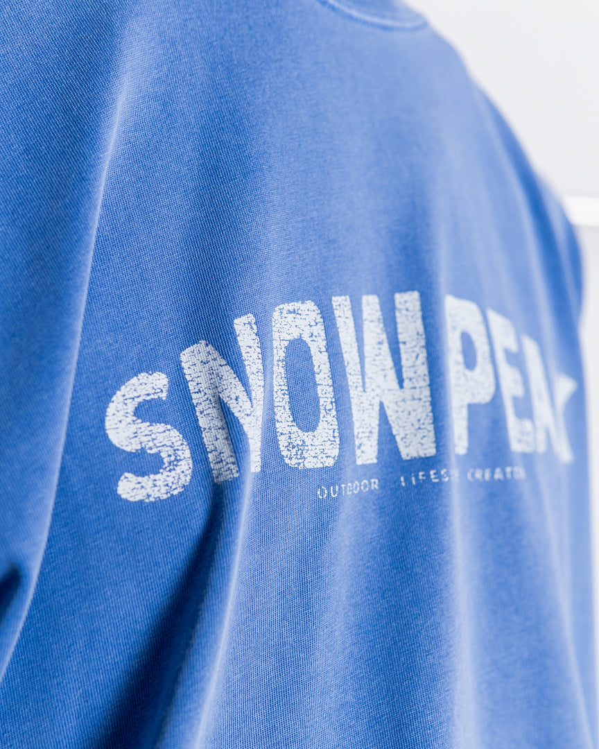 snow peak Recycled Cotton Dyed T-Shirt