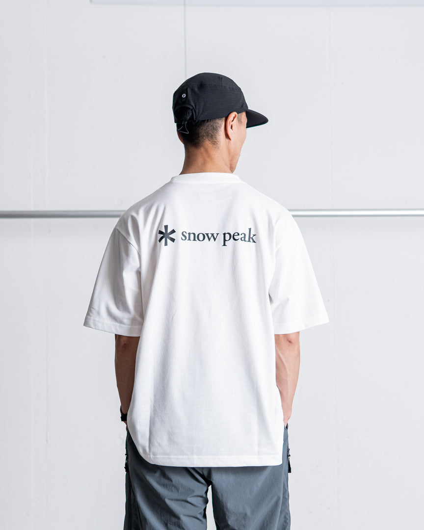 snow peak SP Back Printed Logo T shirt