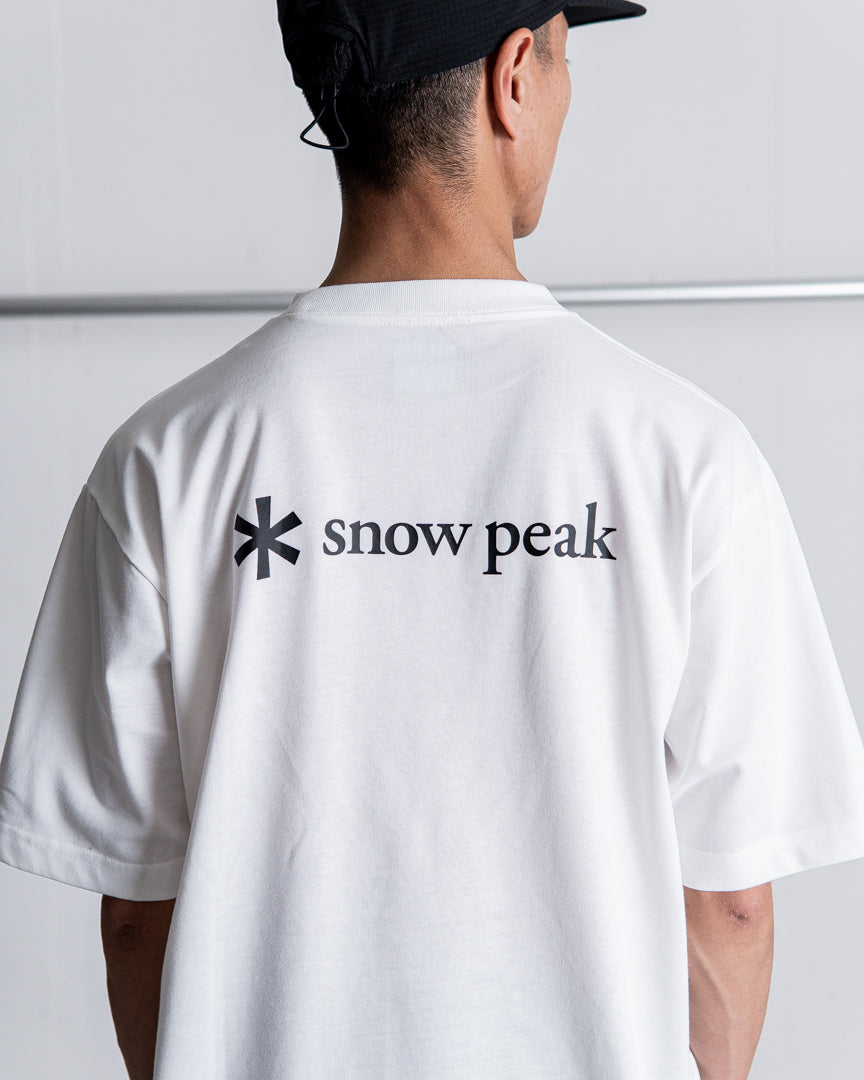snow peak SP Back Printed Logo T shirt