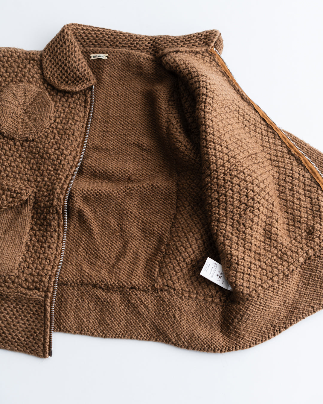 refomed GRANNY KNIT JACKET