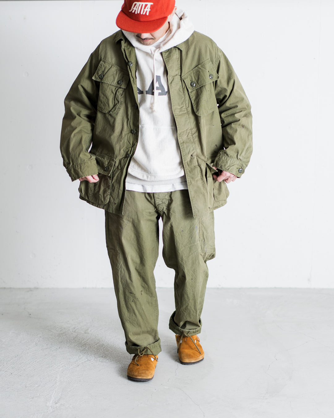 is-ness WOOL CPO SHIRT