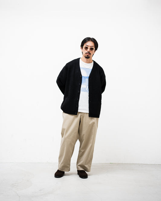 TOWNCRAFT MOHAIR SHAGGY CARDIGAN