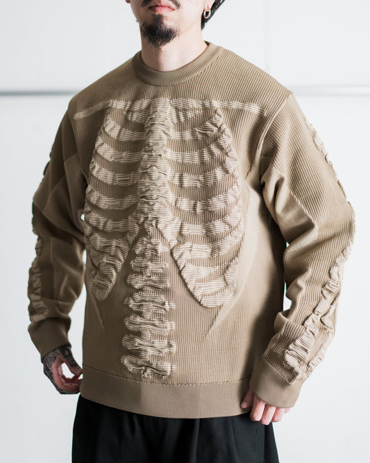 ROTOL 3D SKELTON KNIT