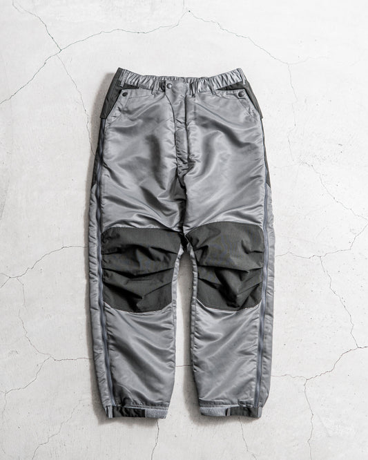 【Collaboration】norbit × Alpha industries Side-opening Padding Samue Pants