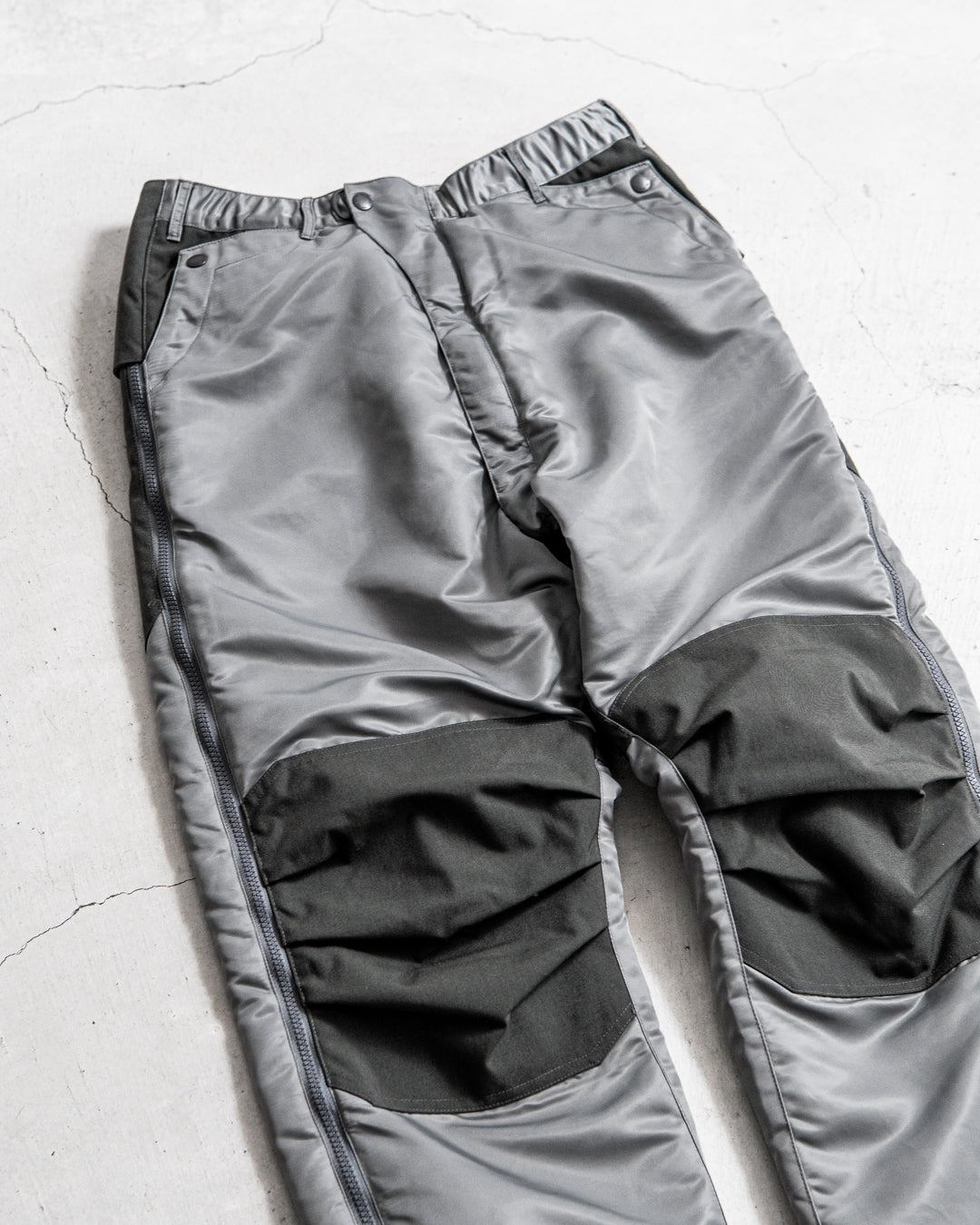 【Collaboration】norbit × Alpha industries Side-opening Padding Samue Pants