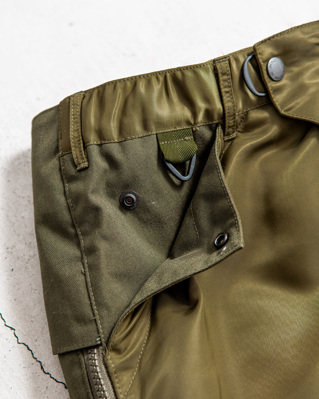 【Collaboration】norbit × Alpha industries Side-opening Padding Samue Pants