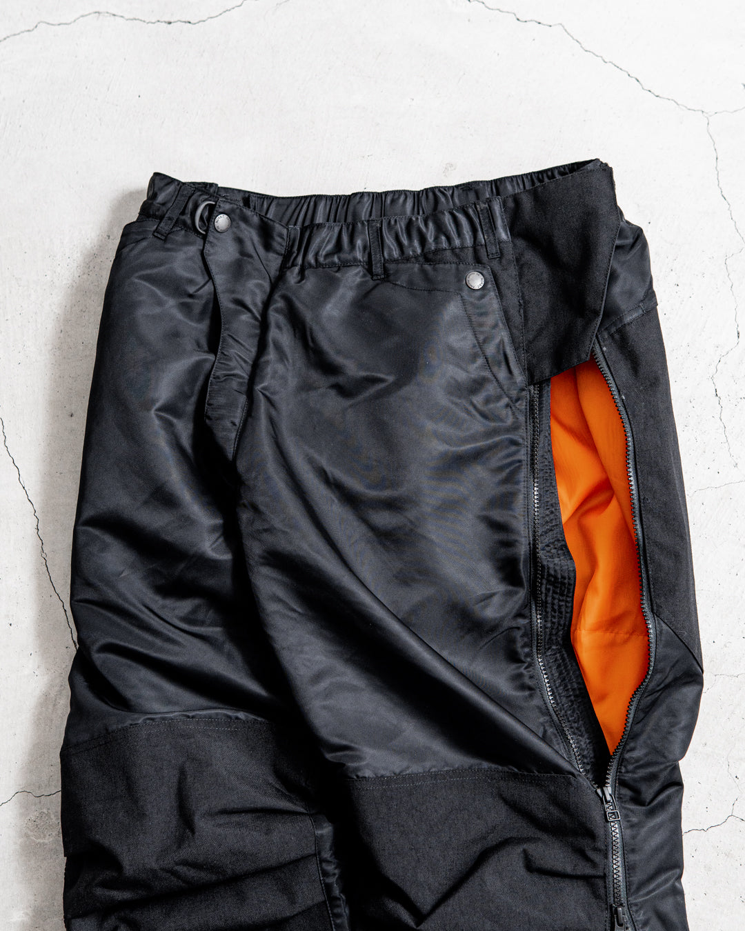 【Collaboration】norbit × Alpha industries Side-opening Padding Samue Pants