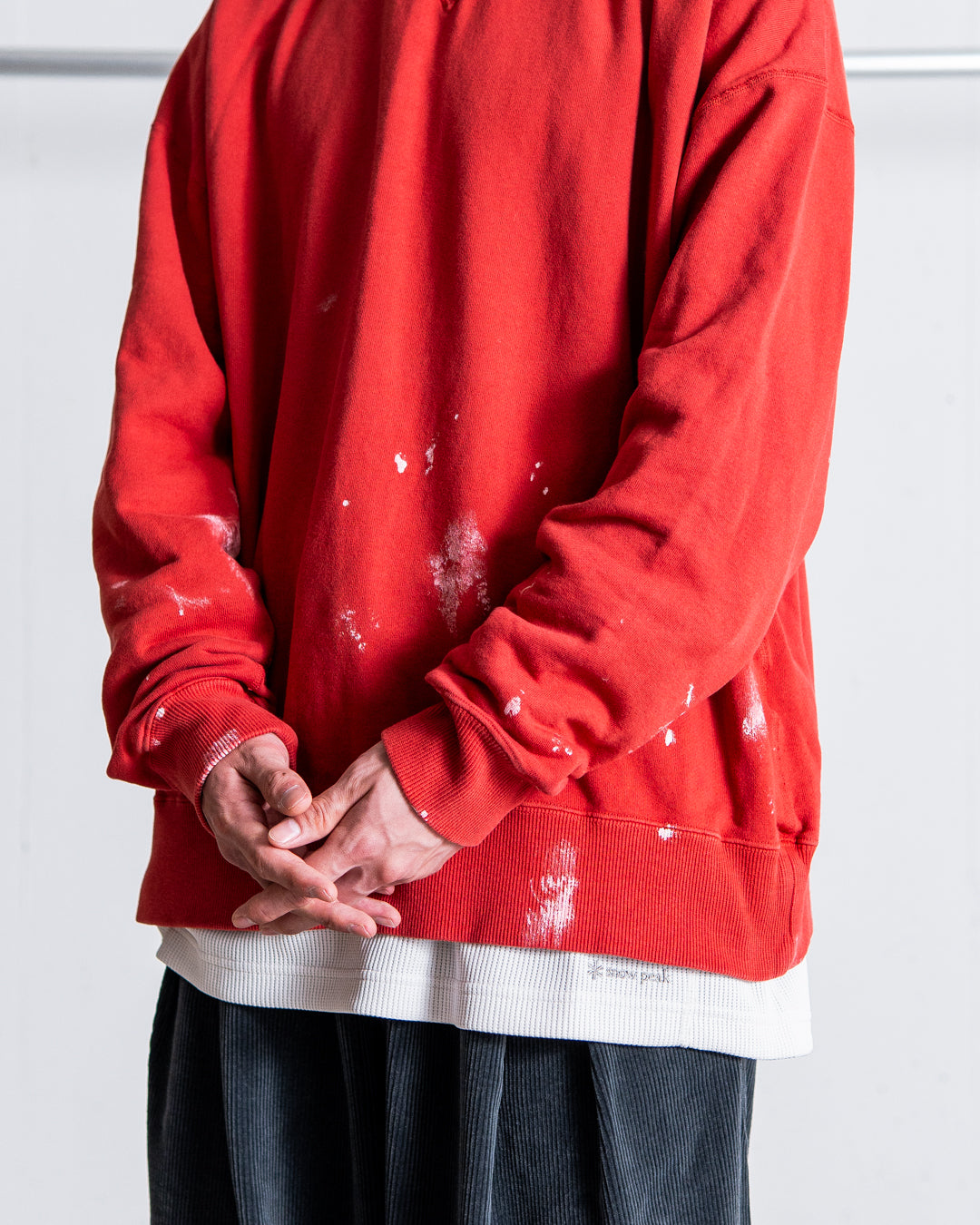 INTERIM VINTAGE FADE BOTH V-GAZETTE SWEAT SHIRT