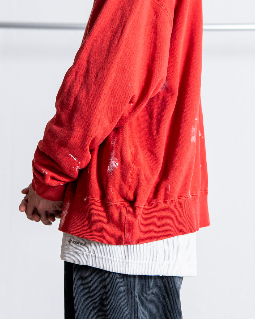 INTERIM VINTAGE FADE BOTH V-GAZETTE SWEAT SHIRT