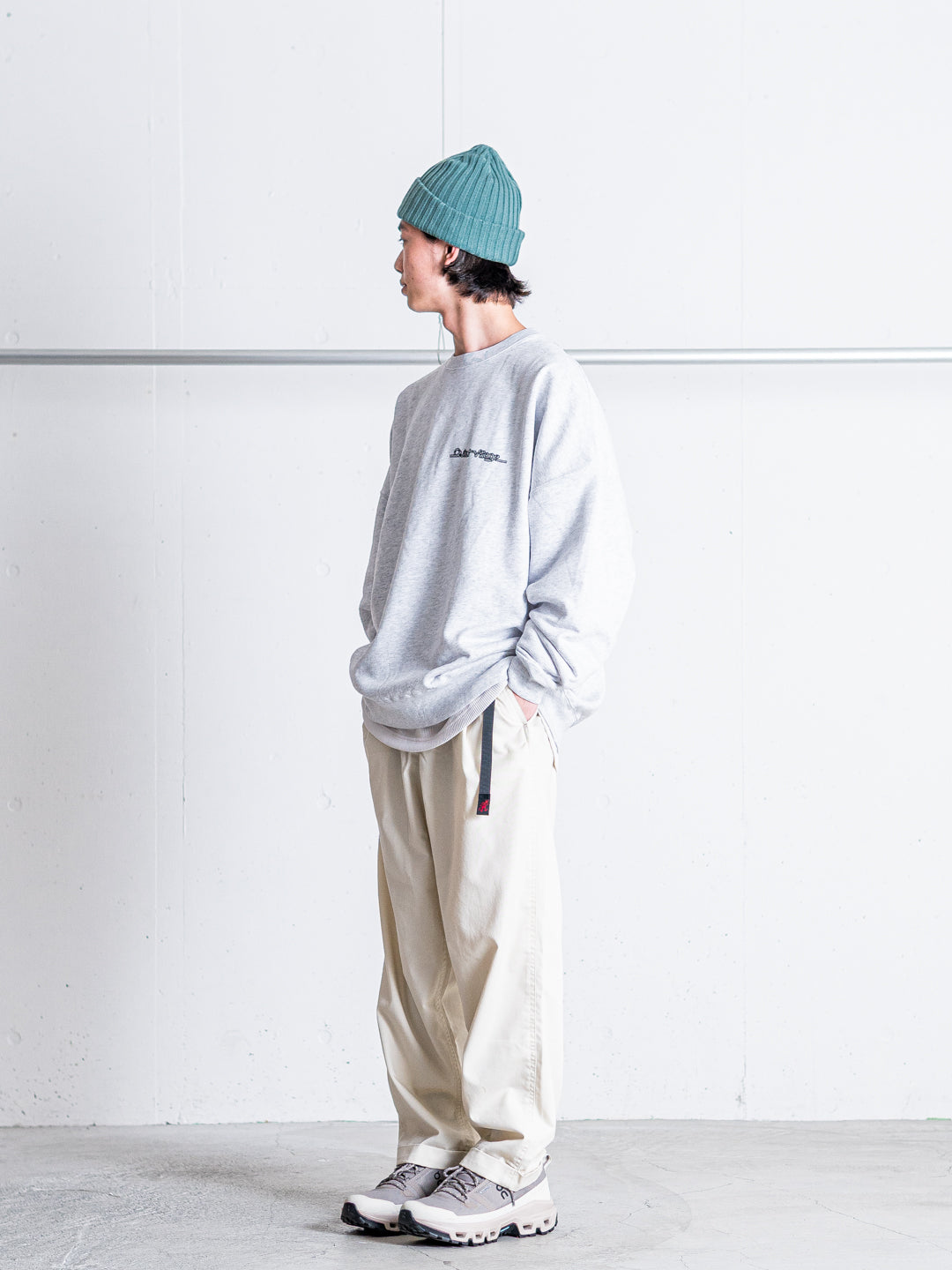 【Japan limited】Gramicci TWILL TUCK TAPERD PANT