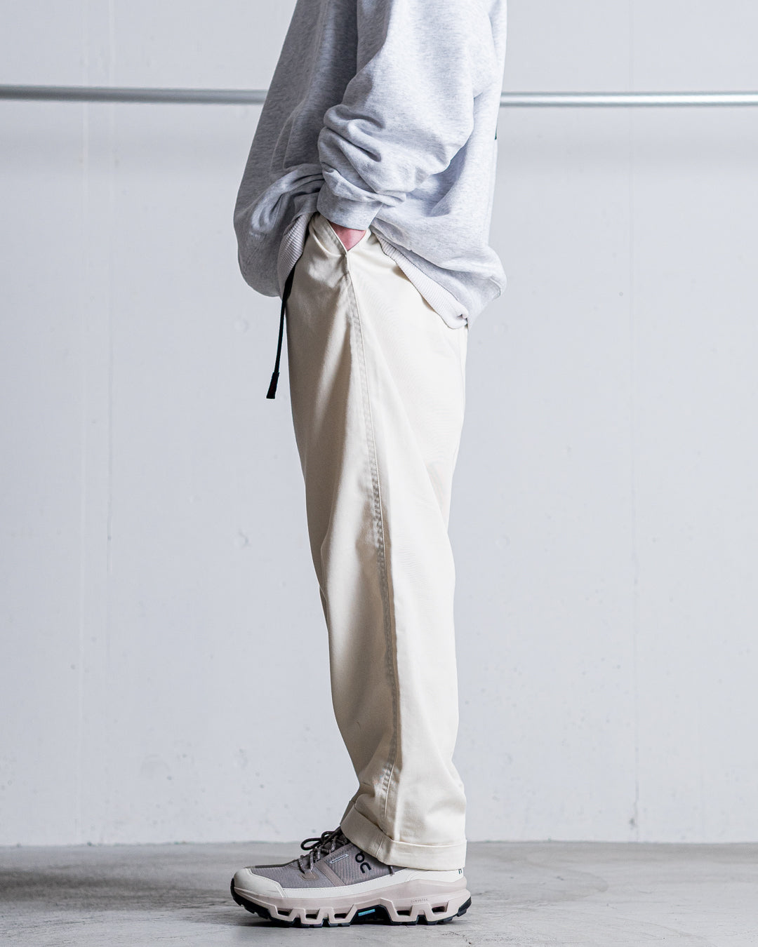 【Japan limited】Gramicci TWILL TUCK TAPERD PANT