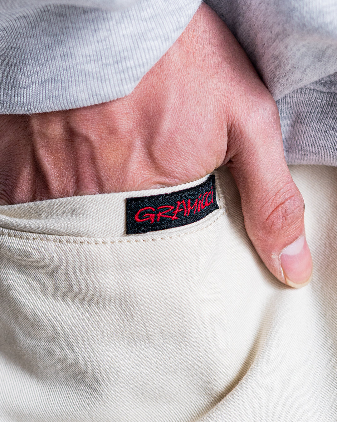 Gramicci TWILL TUCK TAPERD PANT