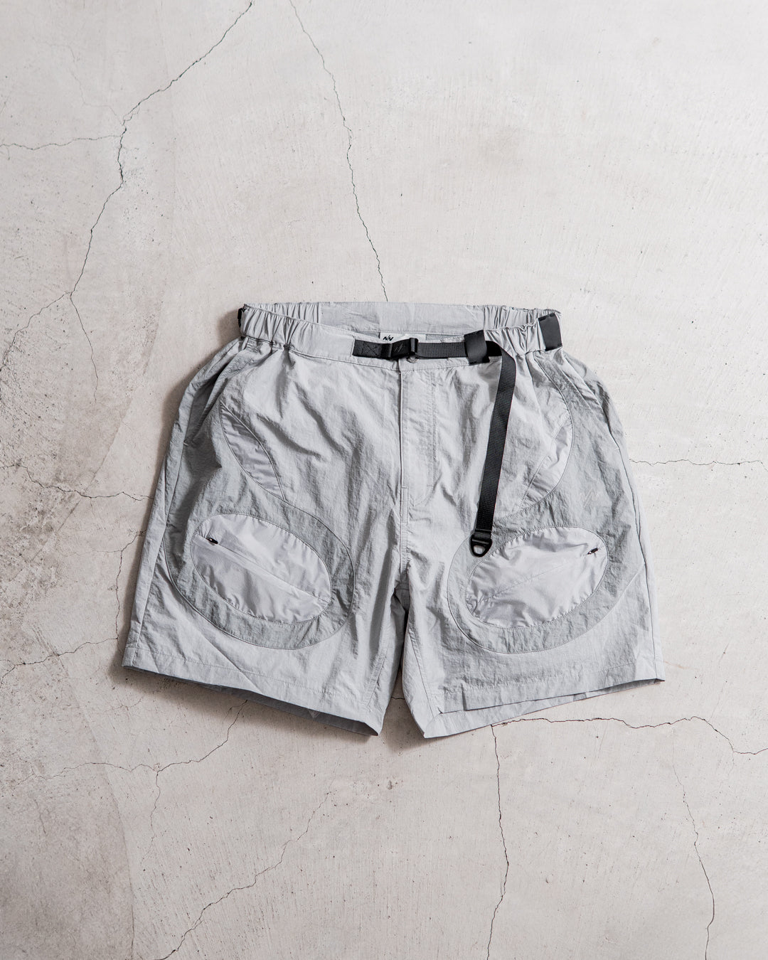 NINE point NINE Lagoon Transparent Pocket Shorts