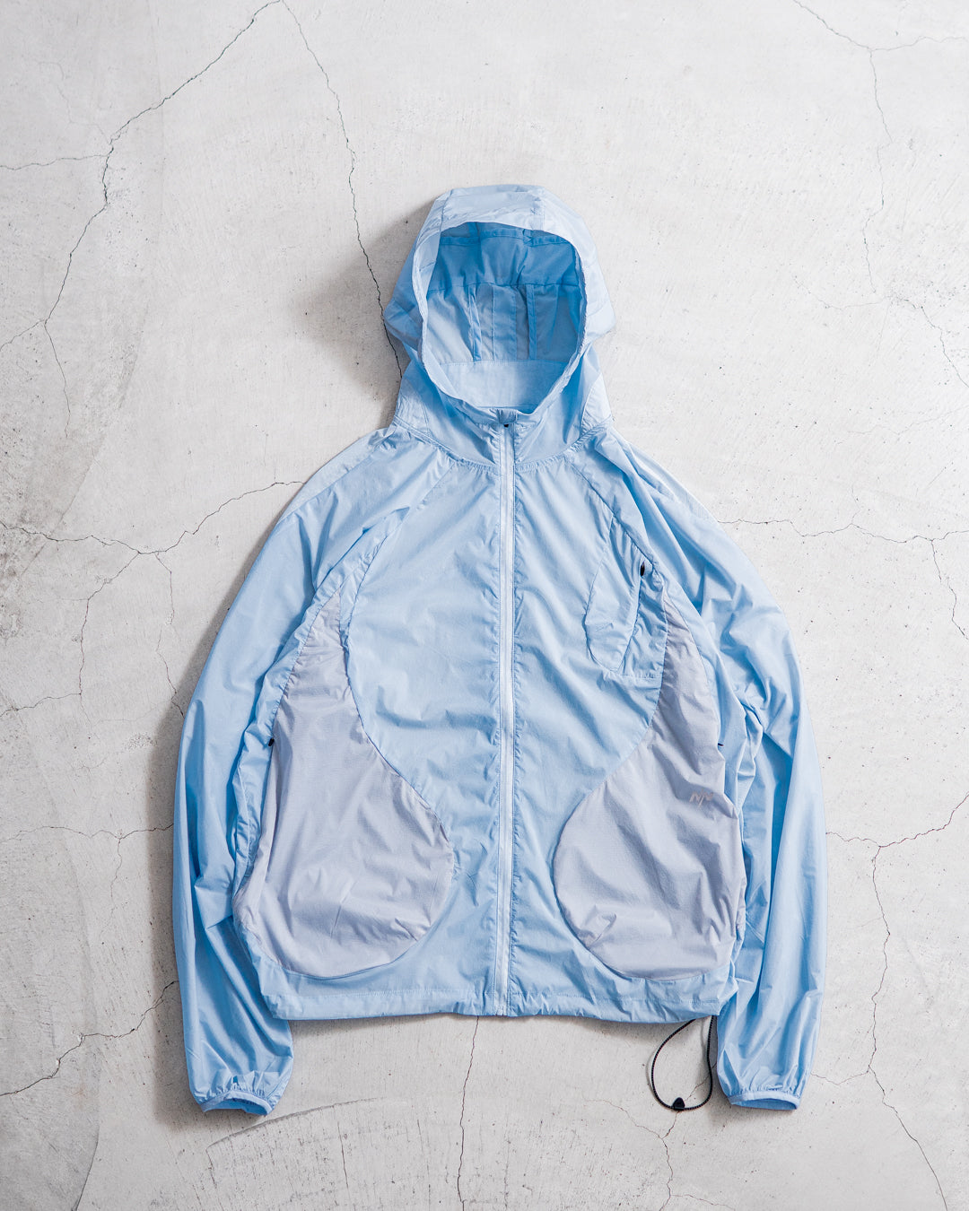 NINE point NINE Lagoon Transparent Windbreaker Jacket