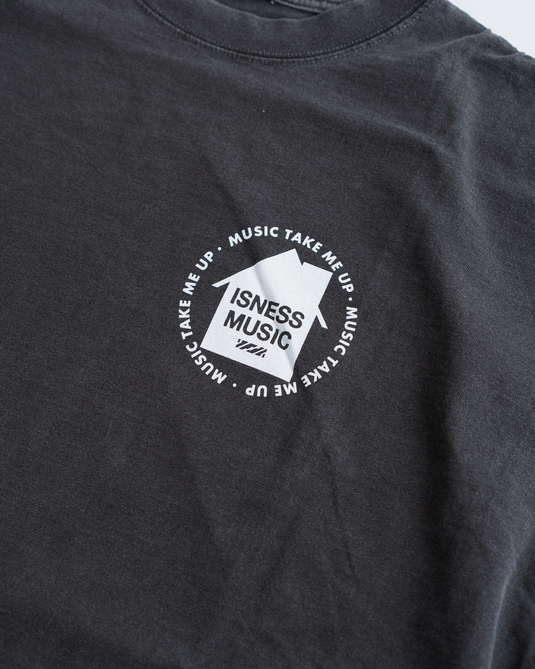 ISNESS MUSIC HOUSE MUSIC WILL NEVER DIE T-SHIRT