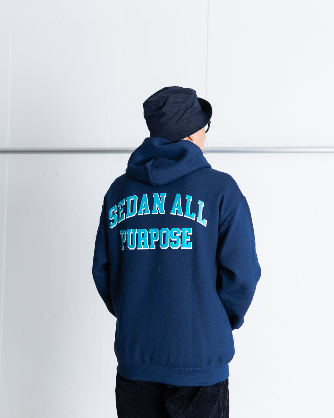 SEDAN ALL-PURPOSE COLLEGE LOGO HOODIE