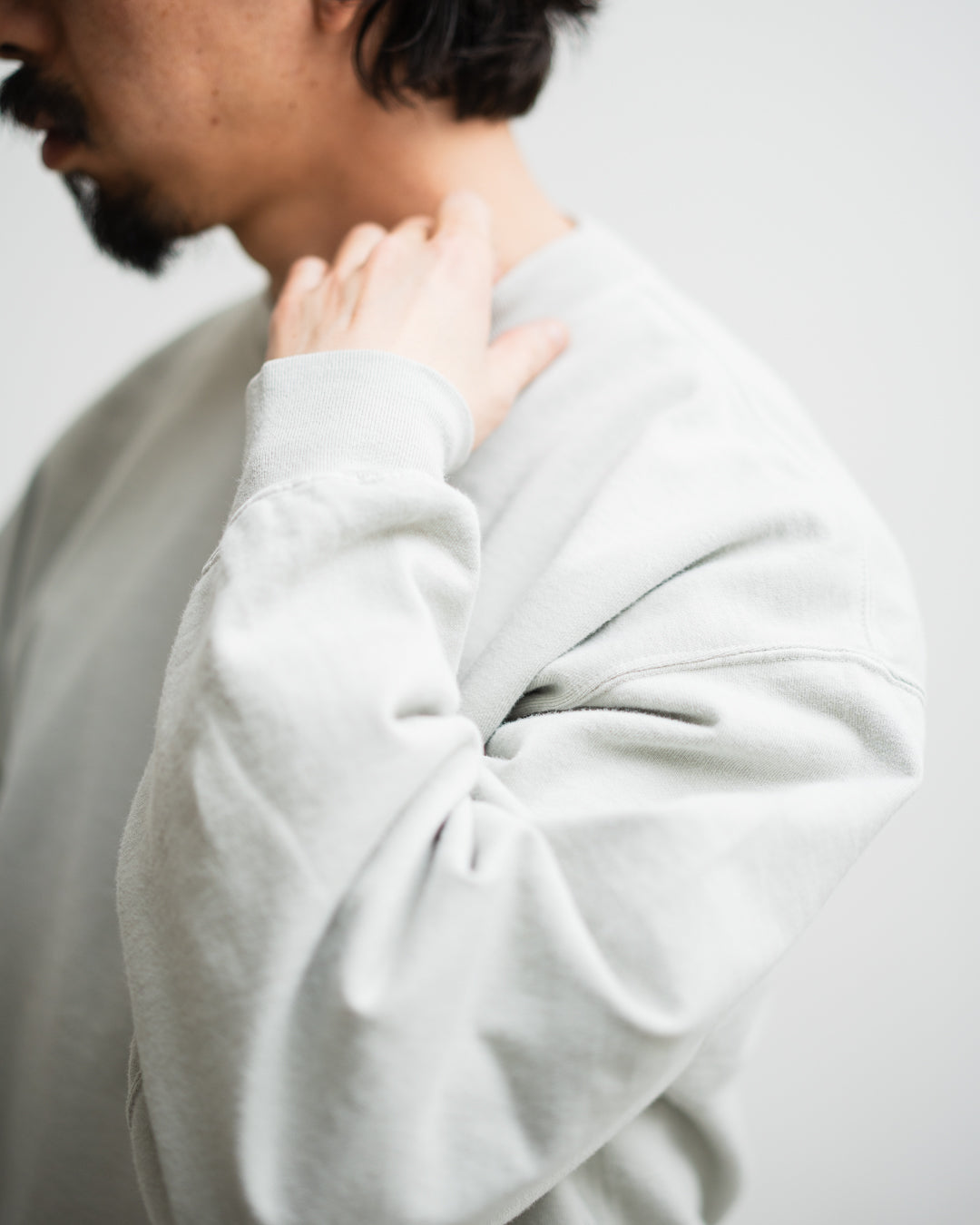 REMI RELIEF SP加工スーピマ裏毛クルー