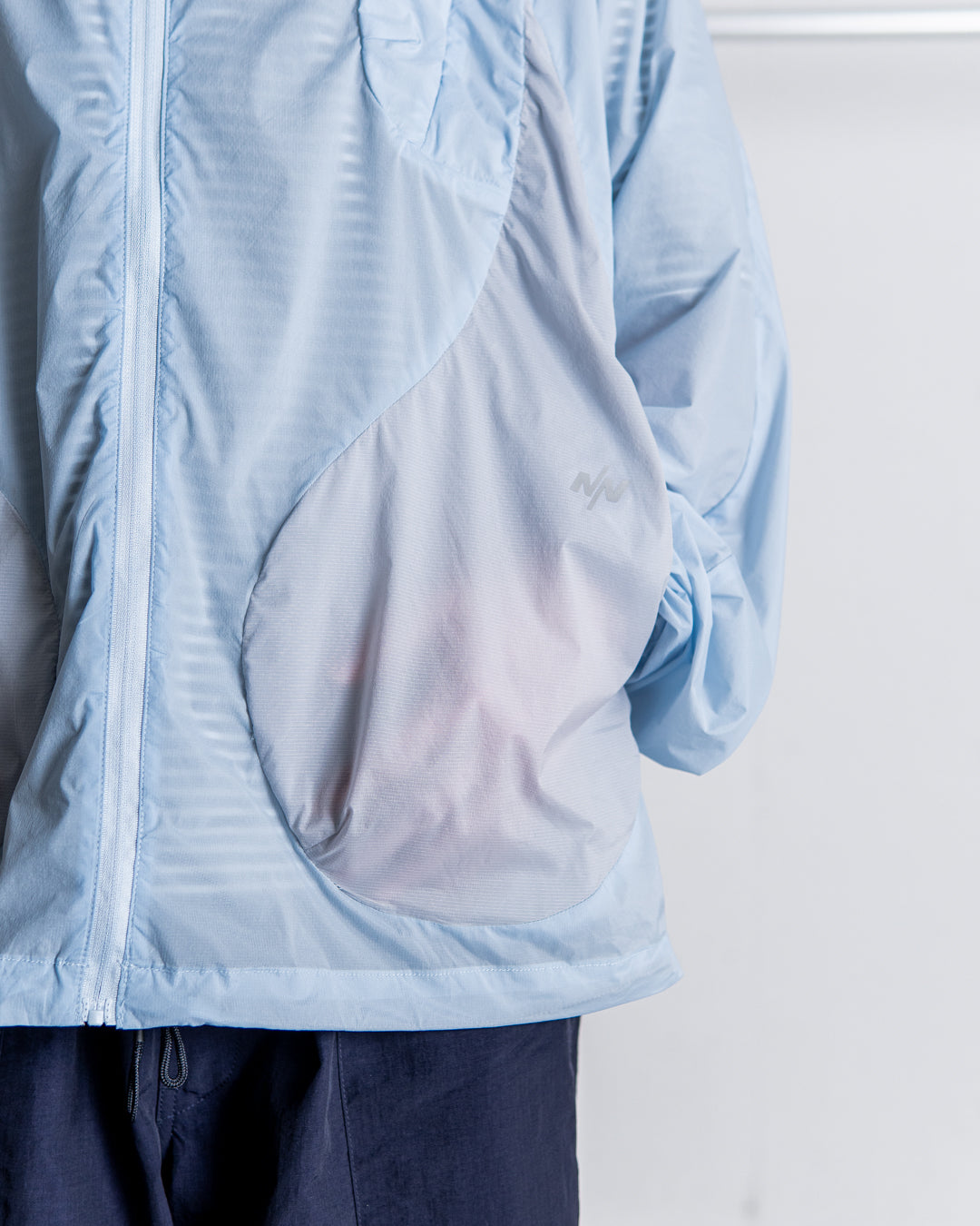 NINE point NINE Lagoon Transparent Windbreaker Jacket