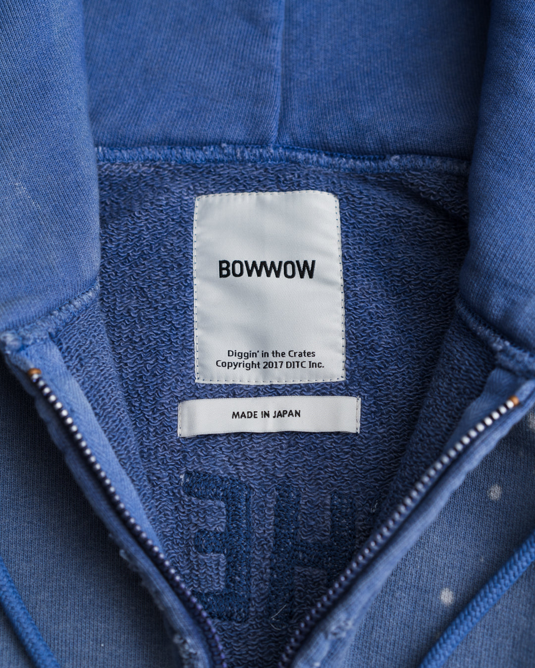 BOWWOW BOAT CLUB ZIP HOODIE
