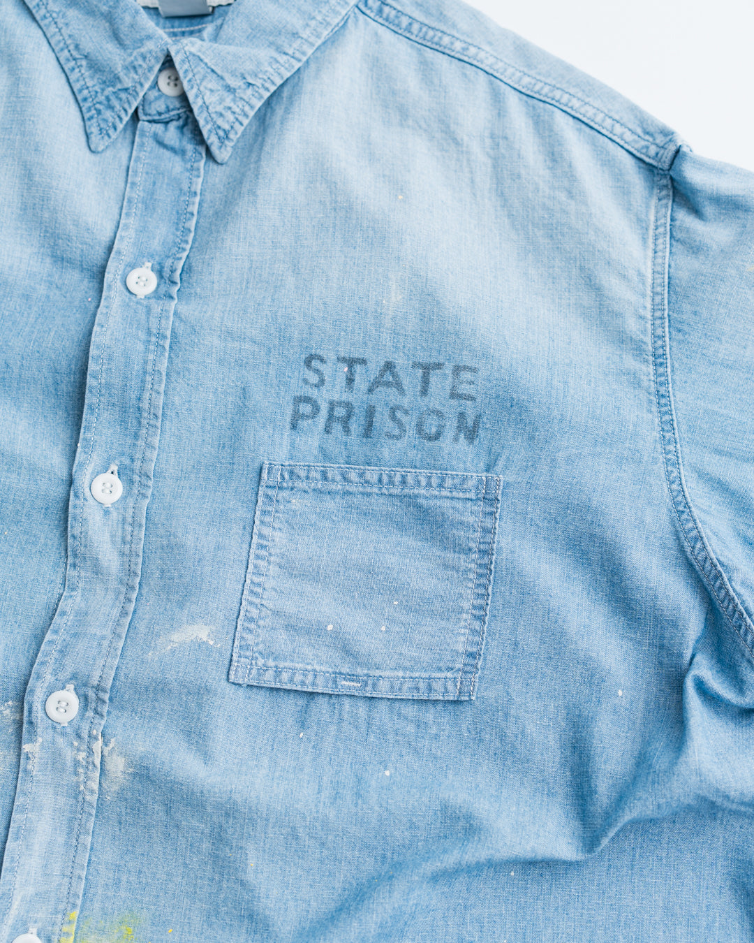 BOWWOW STATE PRISON CHAMBRAY SHIRT