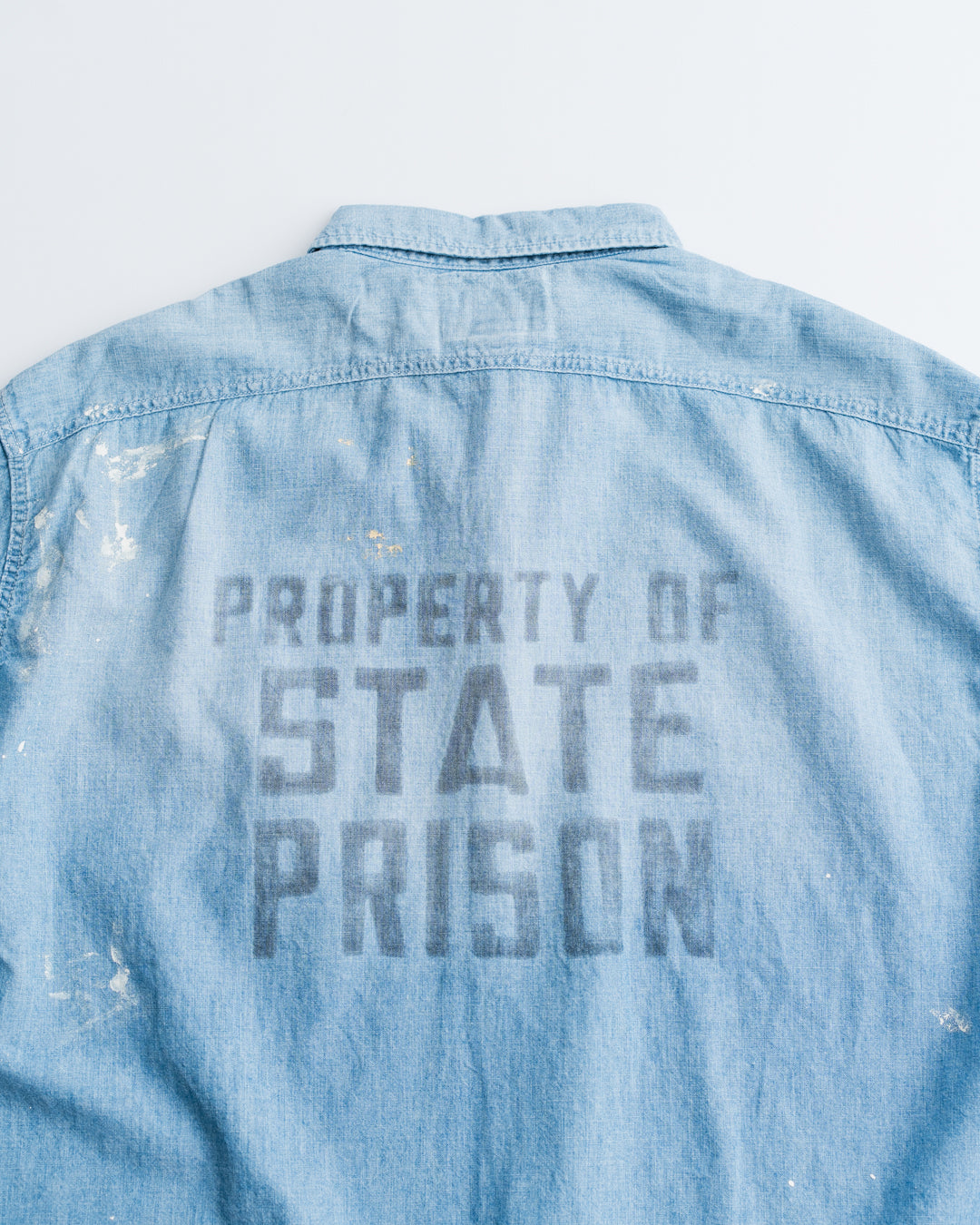 BOWWOW STATE PRISON CHAMBRAY SHIRT