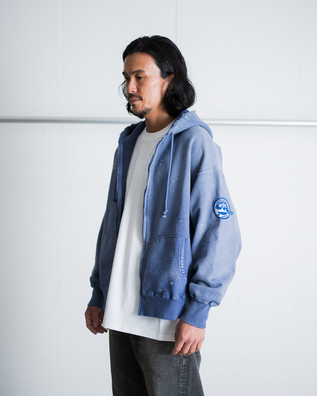 BOWWOW BOAT CLUB ZIP HOODIE