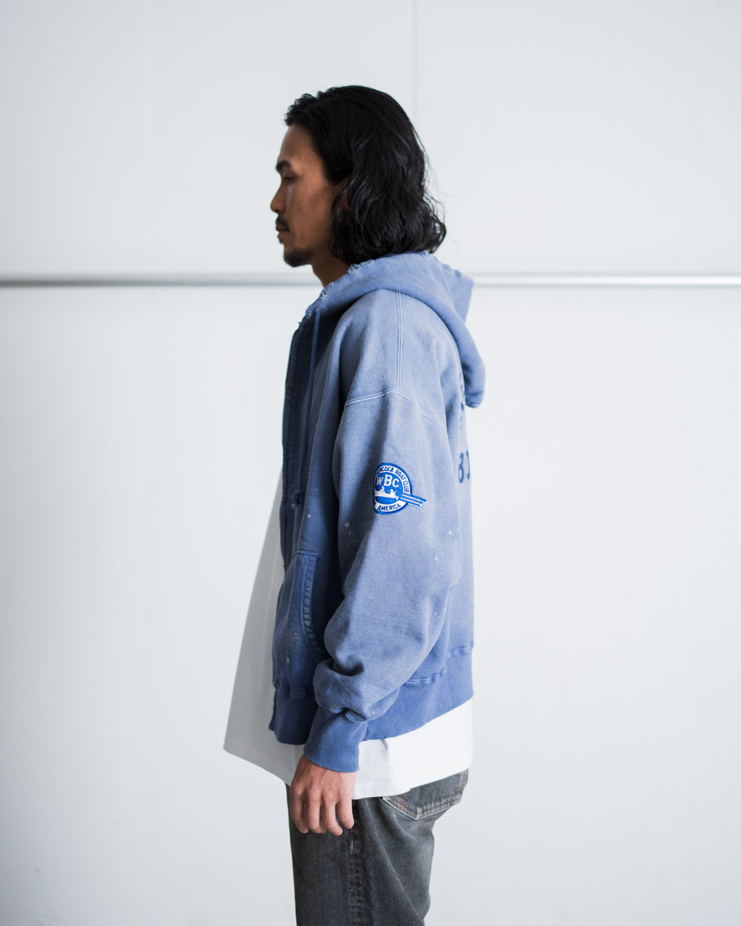 BOWWOW BOAT CLUB ZIP HOODIE