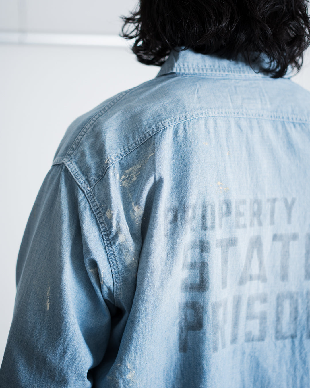 BOWWOW STATE PRISON CHAMBRAY SHIRT