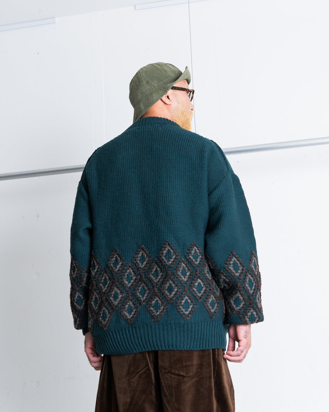 Children of the discordance 3G HAND EMBROIDERY KNIT PULLOVER