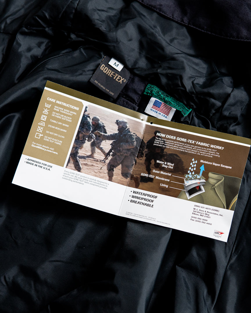 LOG HOUSE DESIGN 90's DEAD STOCK MILITARY TEST SAMPLE GORE-TEX JACKET