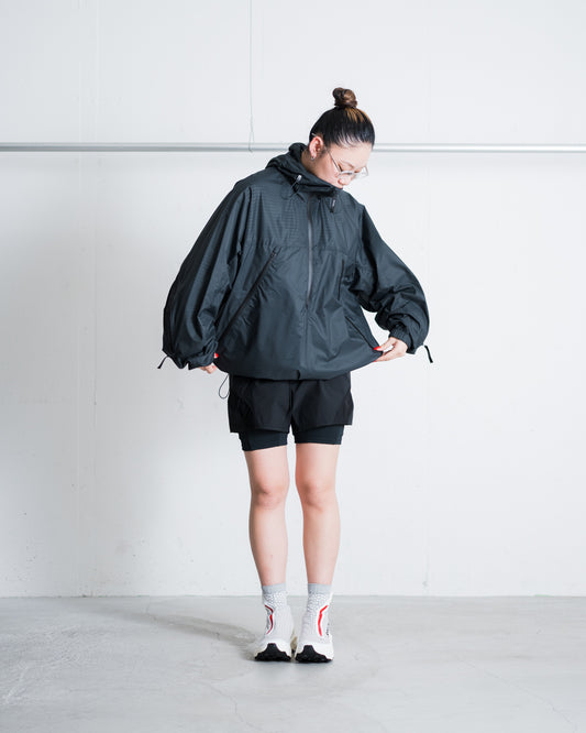 ROTOL SHEER MESH LAYERED SHORTS