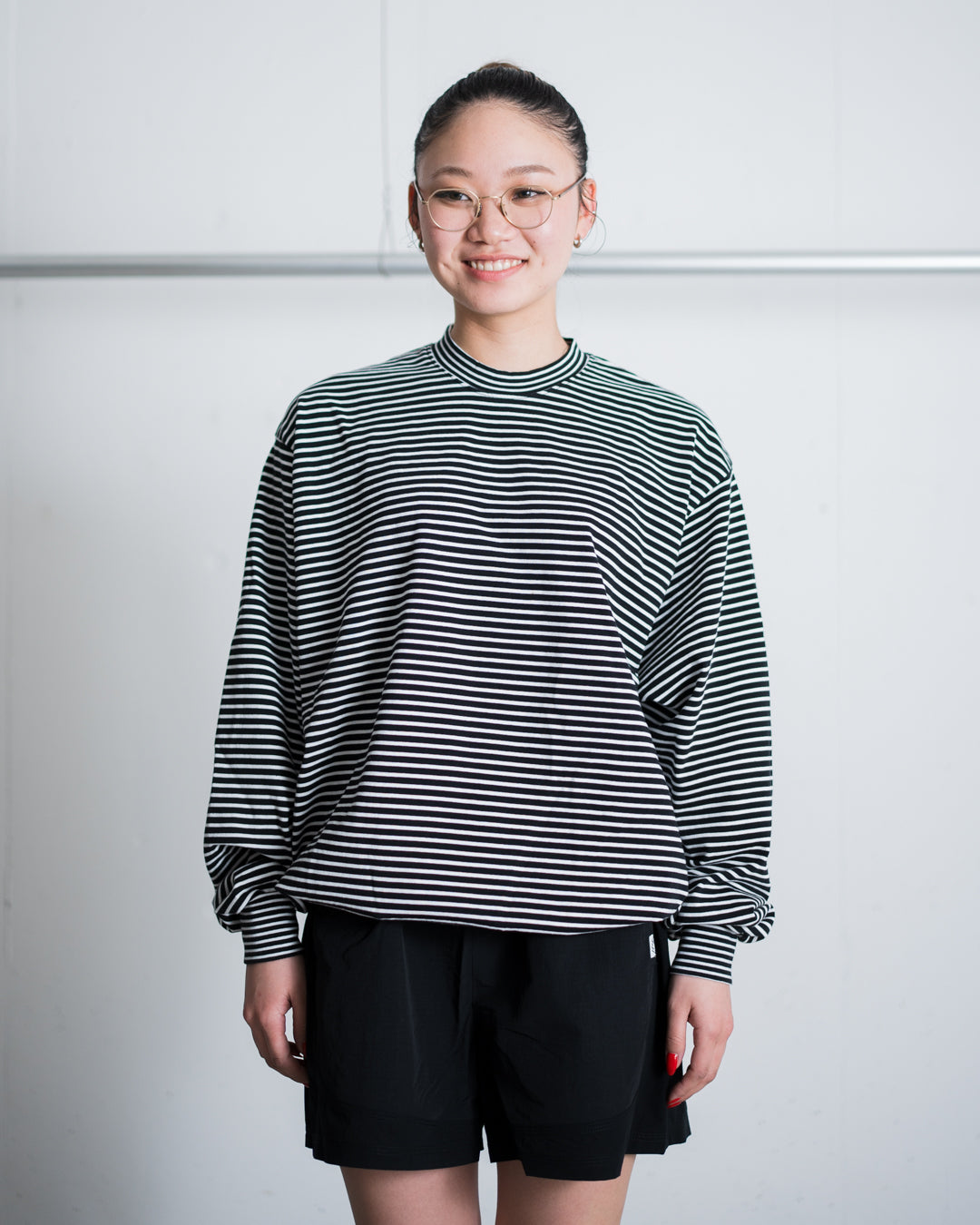ES.1 Border LS T-Shirt