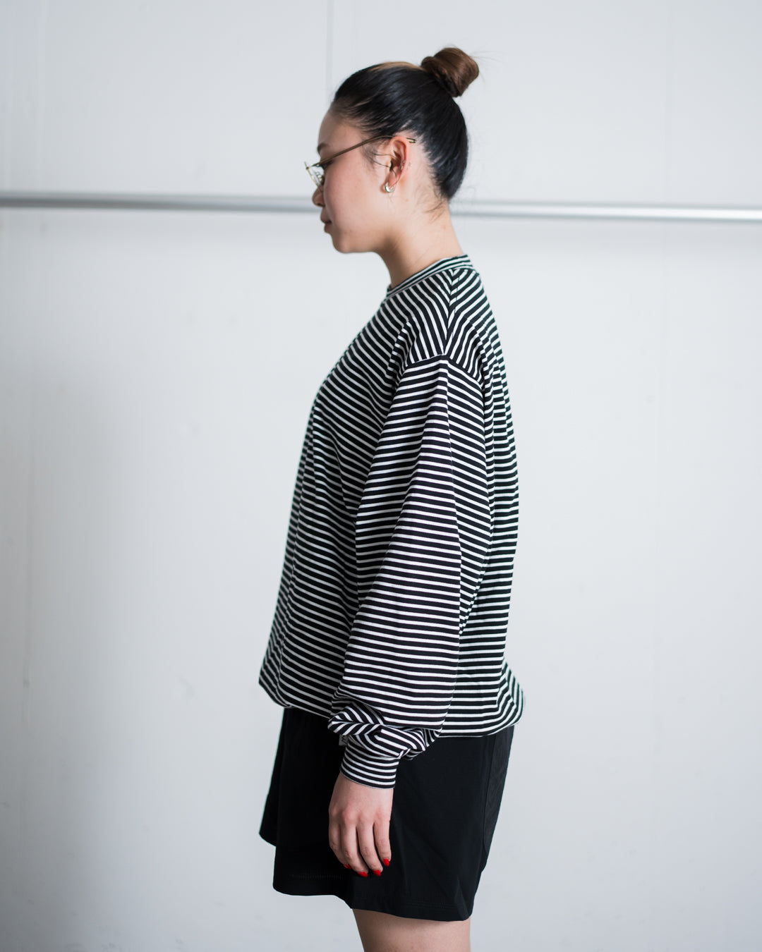 ES.1 Border LS T-Shirt