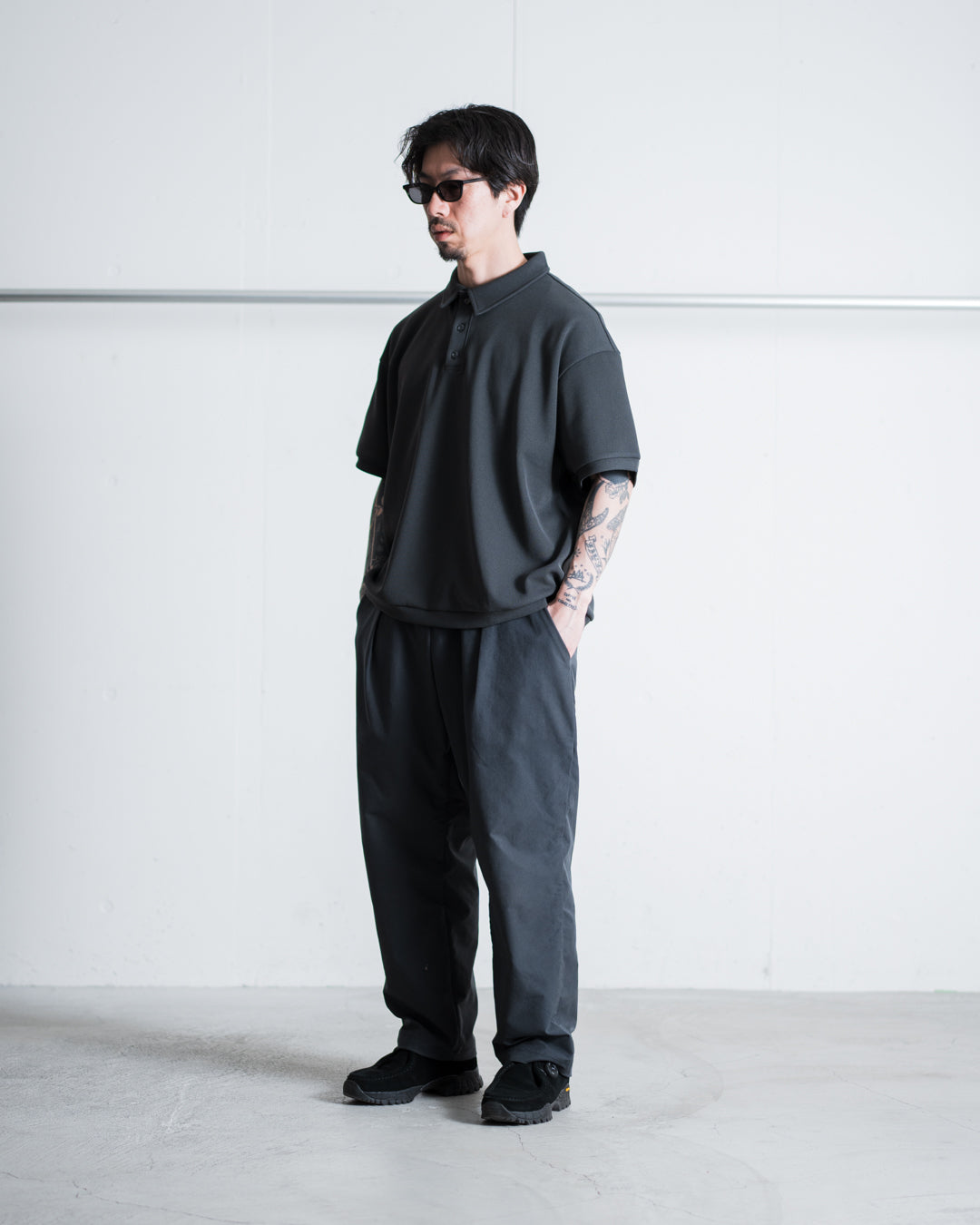 UNTRACE TECH POLO SHIRT S/S