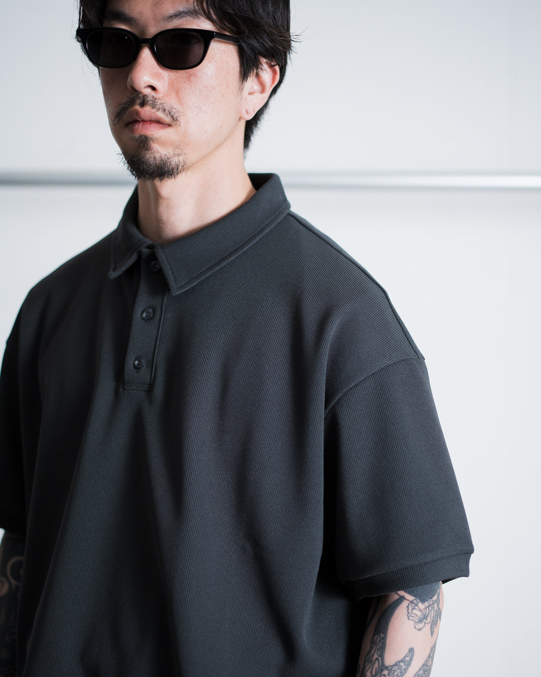 UNTRACE TECH POLO SHIRT S/S