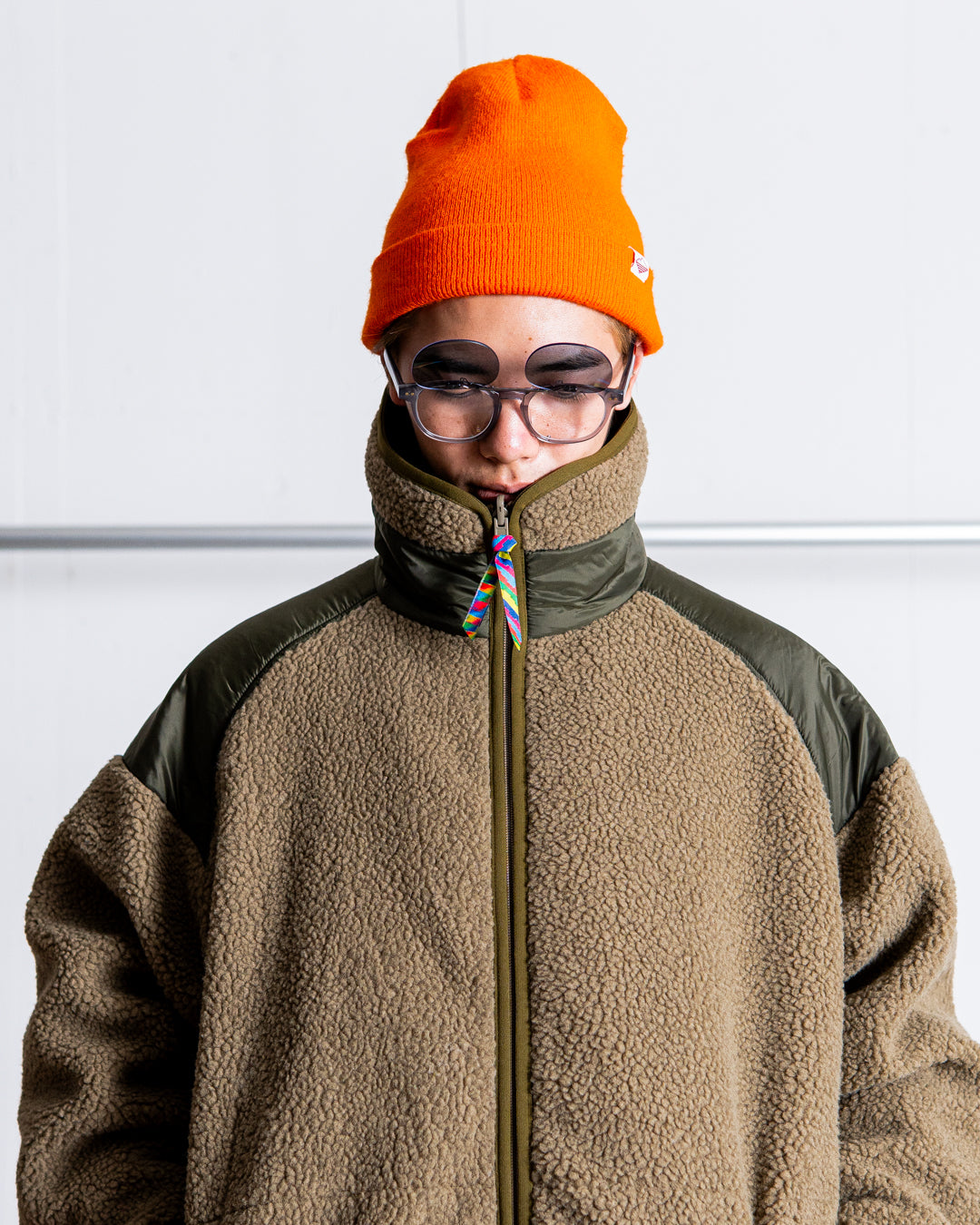 【collaboration】 is-ness × TAION REVERSIBLE FLEECE DOWN JACKET