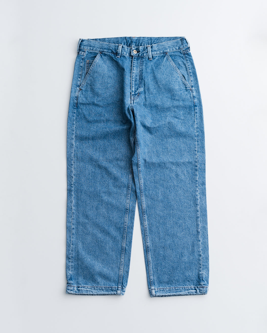 UNTRACE DENIM STRAIGHT PANTS BLEACH