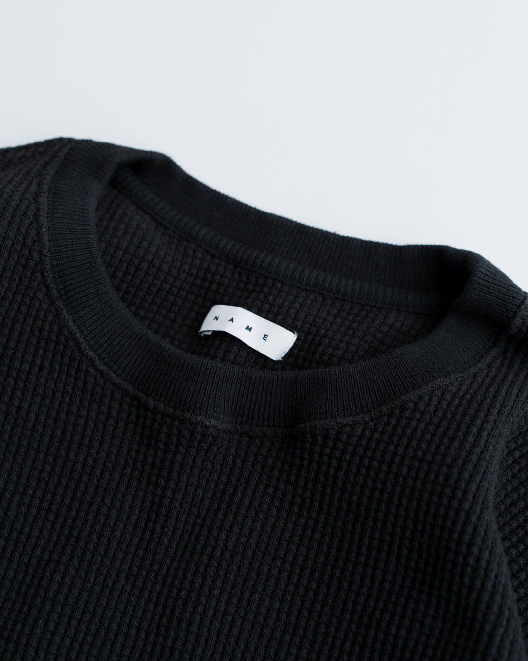 Name. WAFFLE TAPED LOOSE SLEEVE TEE
